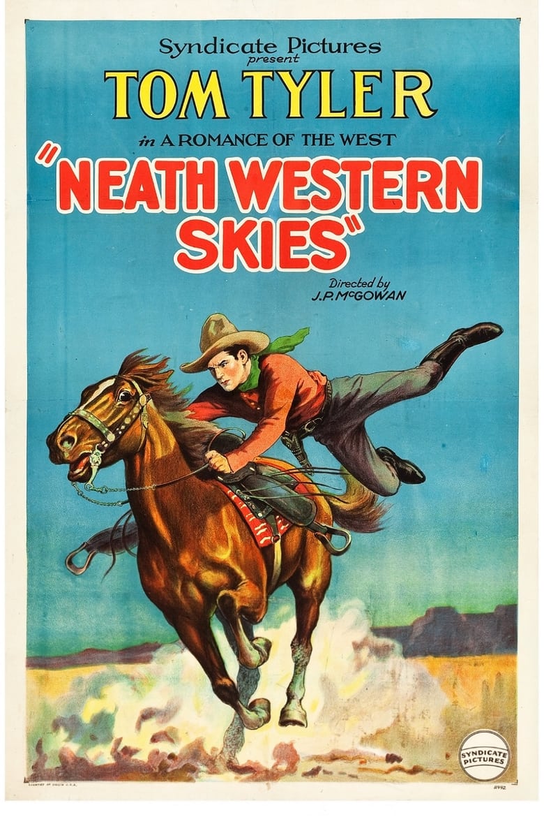 Cartel de neath-western-skies