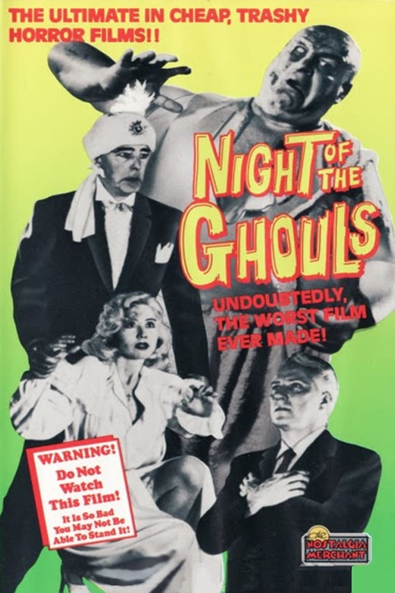 Cartel de night-of-the-ghouls