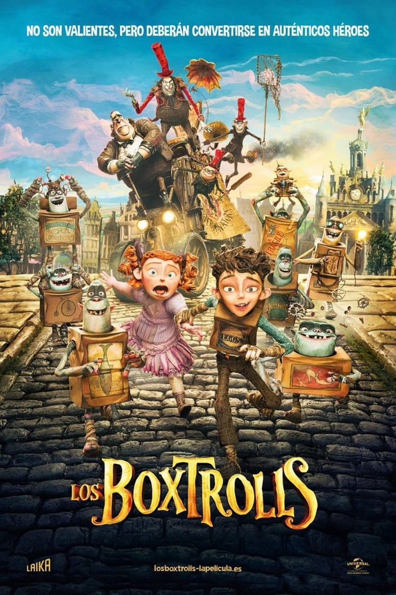 Cartel de Los Boxtrolls