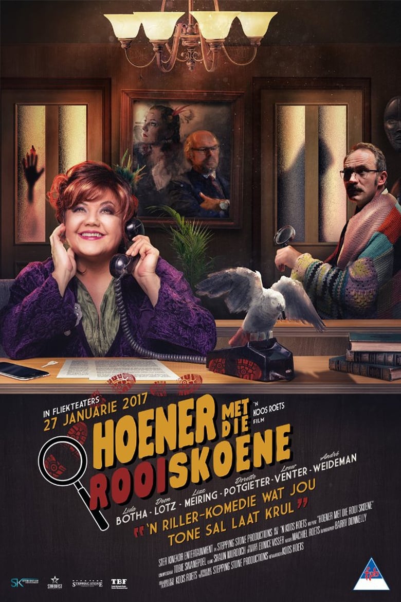 Cartel de hoener-met-die-rooi-skoene