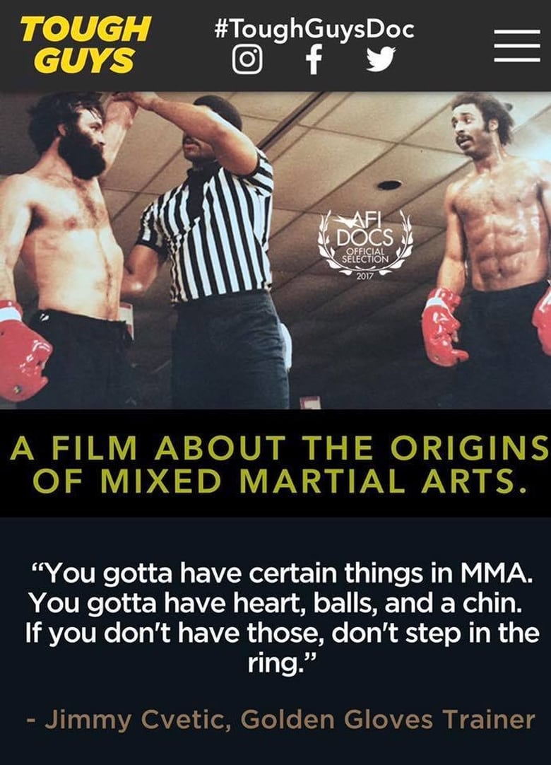 Cartel de tough-guys