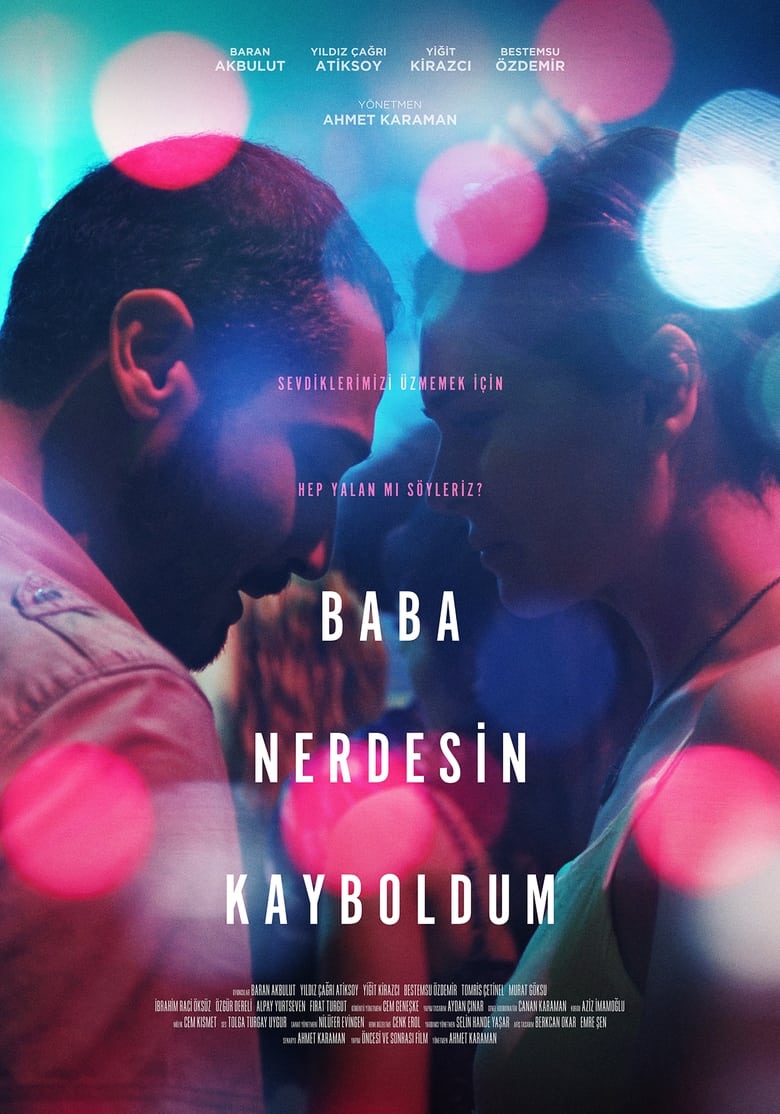 Cartel de baba-nerdesin-kayboldum