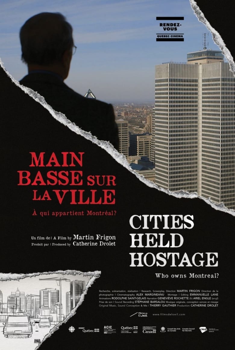 Cartel de cities-held-hostage-main-basse-sur-la-ville