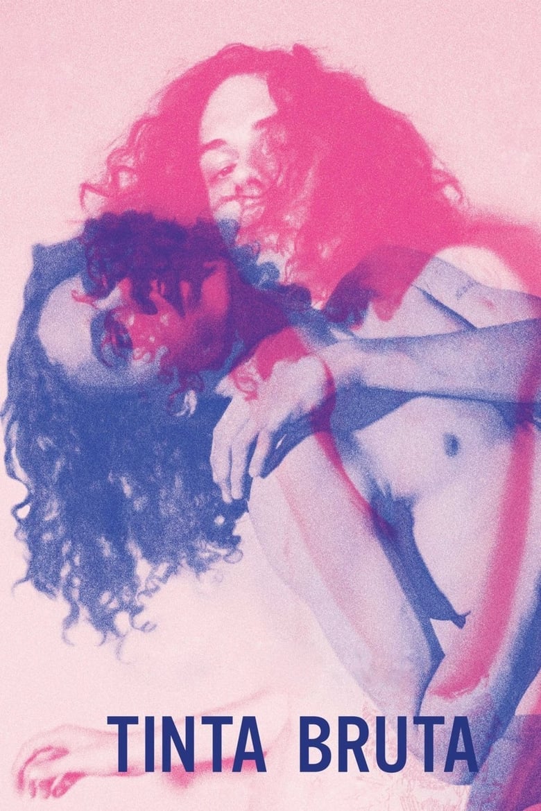 Cartel de tinta-bruta