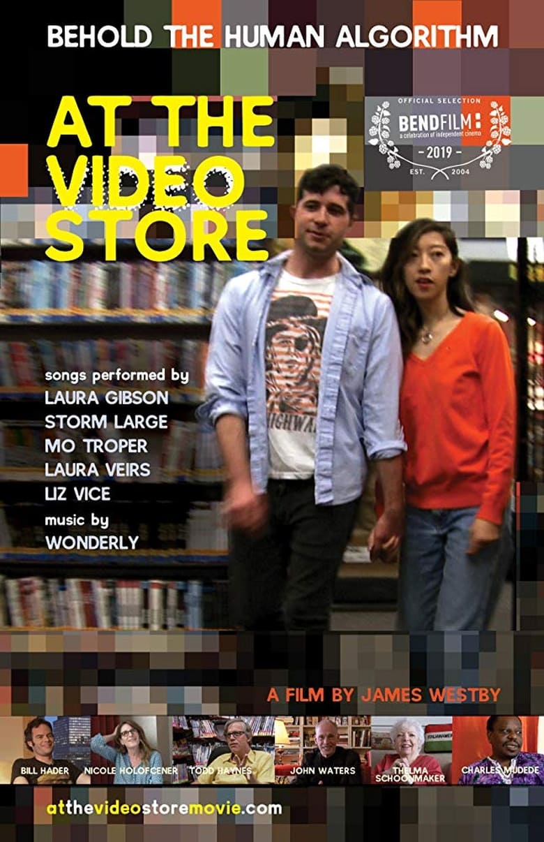 Cartel de at-the-video-store