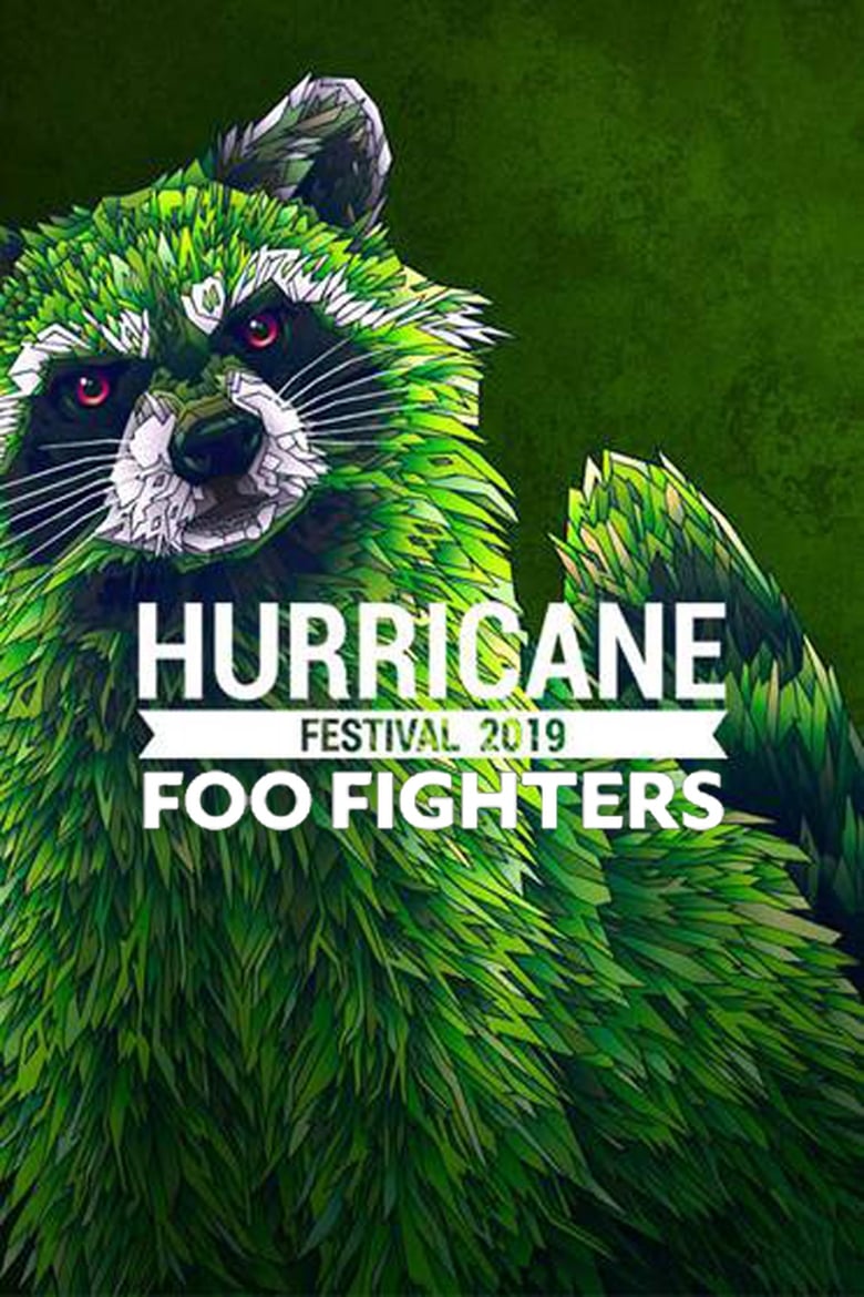 Cartel de foo-fighters-hurricane-festival-2019