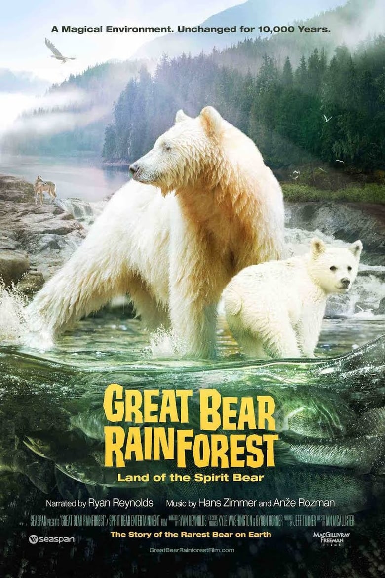 Cartel de great-bear-rainforest-land-of-the-spirit-bear