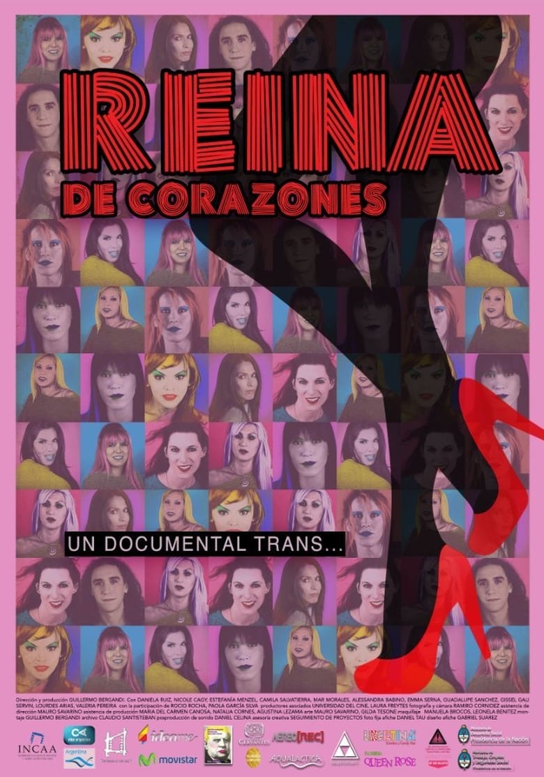 Cartel de reina-de-corazones