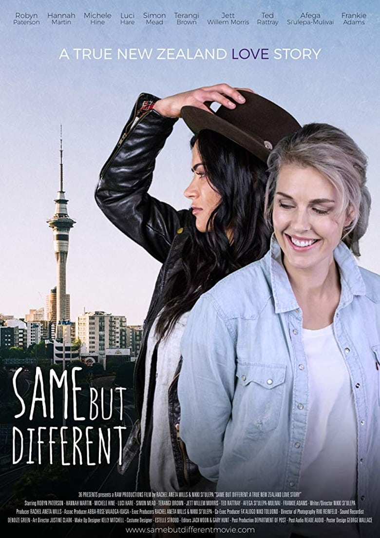 Cartel de same-but-different-a-true-new-zealand-love-story