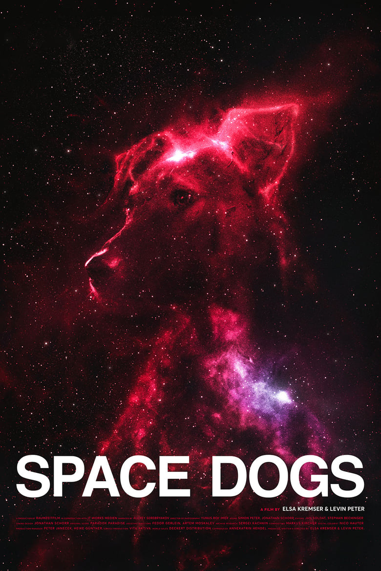 Cartel de space-dogs