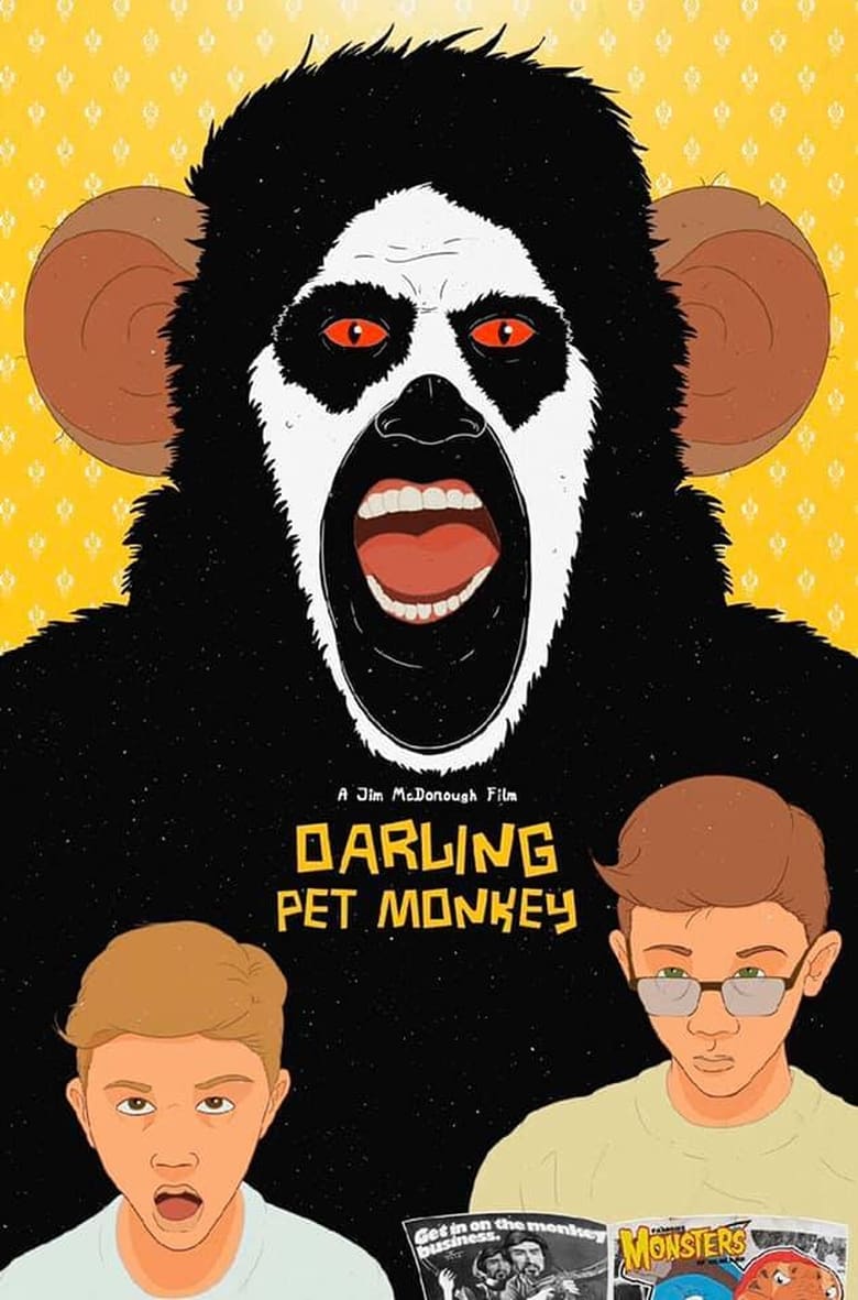 Cartel de darling-pet-monkey