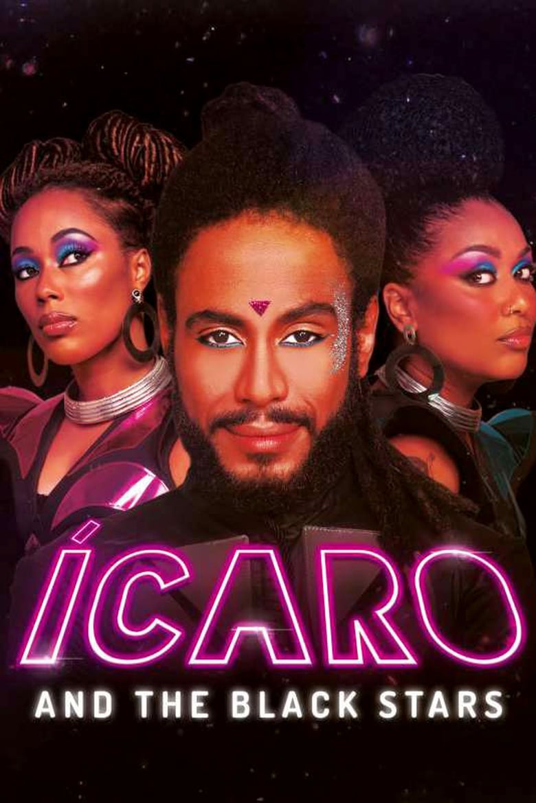 Cartel de icaro-and-the-black-stars