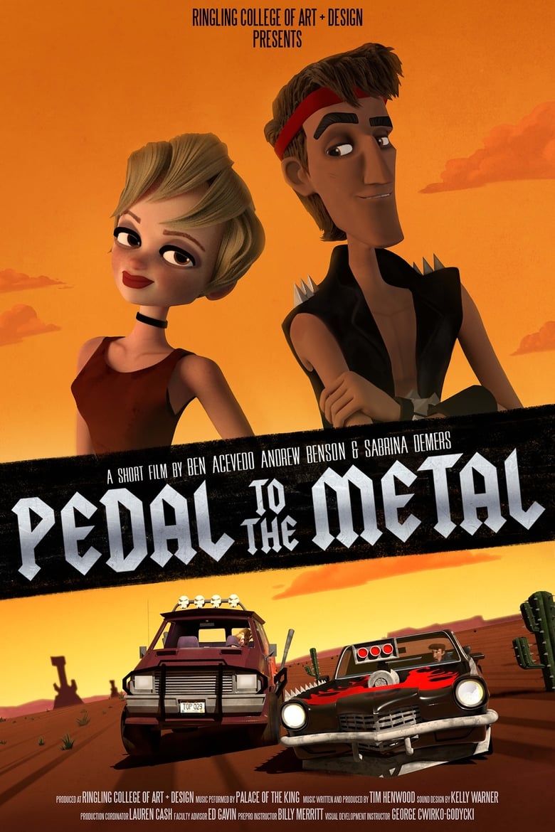 Cartel de pedal-to-the-metal