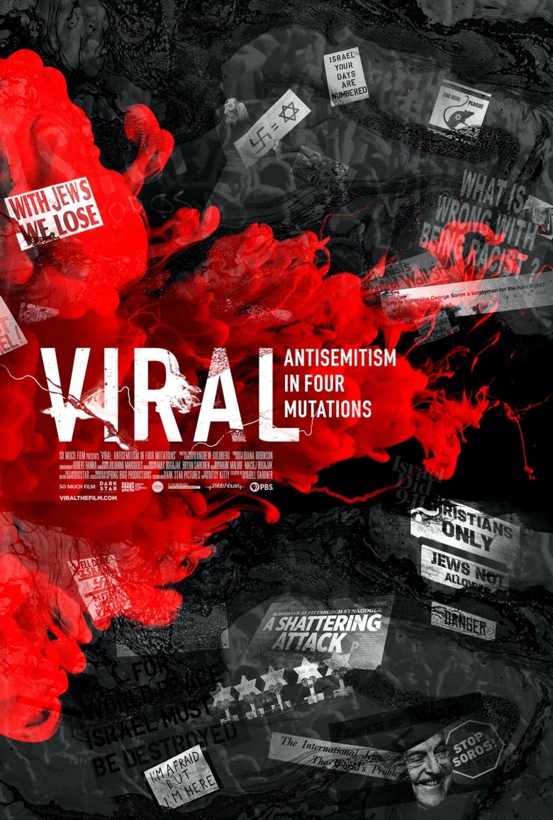 Cartel de viral-antisemitism-in-four-mutations