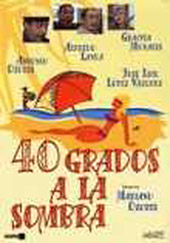 Cartel de 40 grados a la sombra