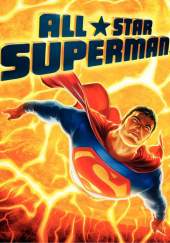 Cartel de All Star Superman (Superman viaja al sol)