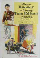 Cartel de El joven Edison