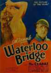 Cartel de El puente de Waterloo