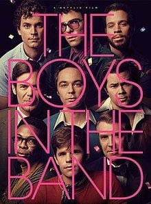 Cartel de Los chicos de la banda