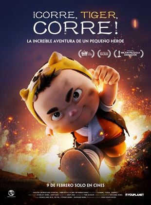 Cartel de ¡Corre, Tiger, corre!