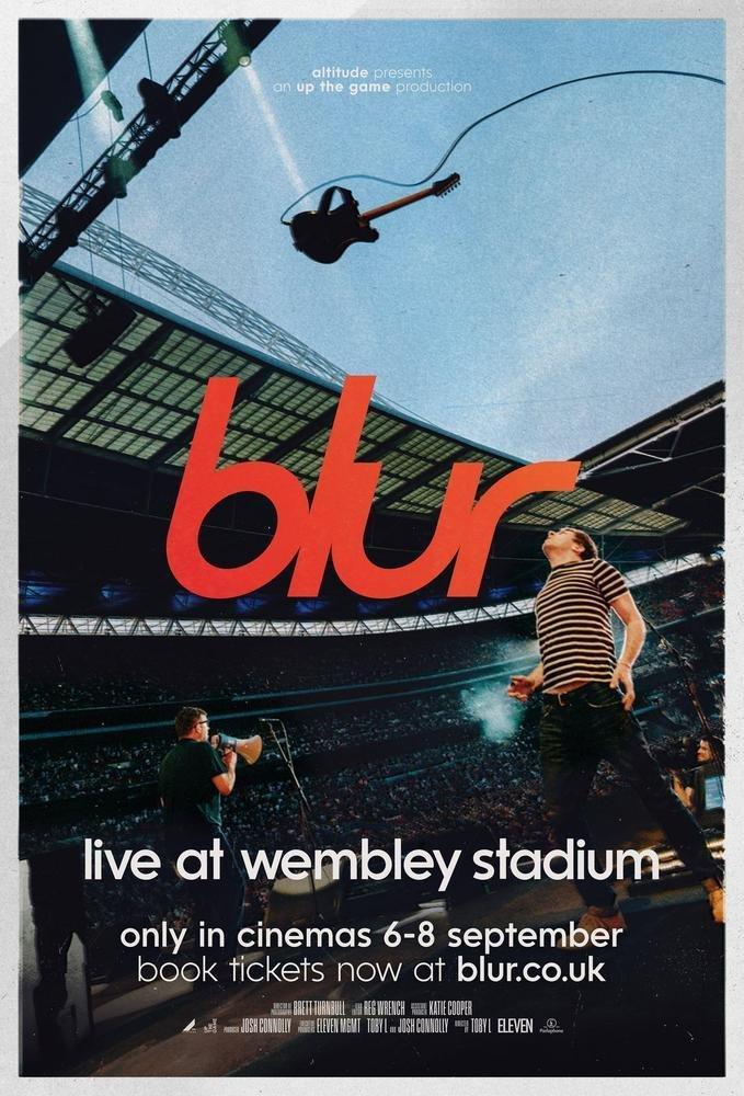 Cartel de Blur: Live in Wembley