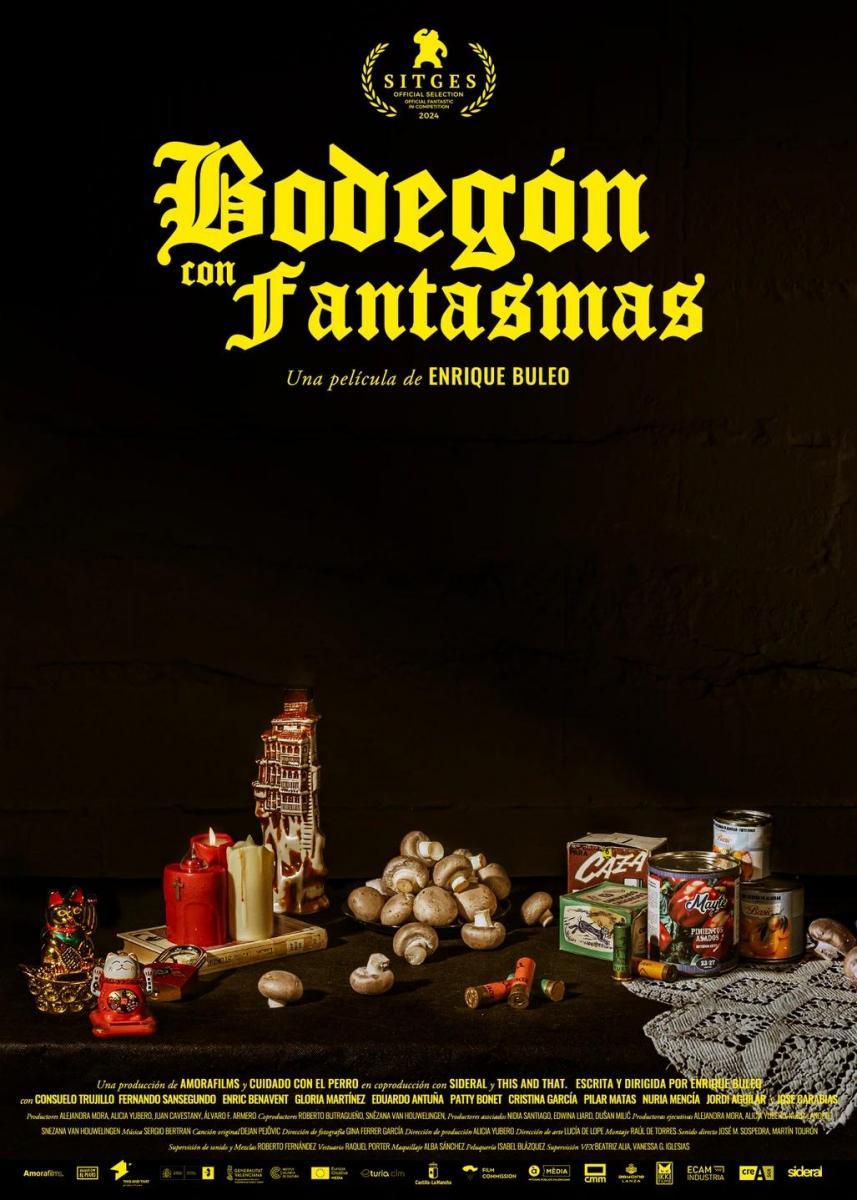 Cartel de Bodegón con fantasmas