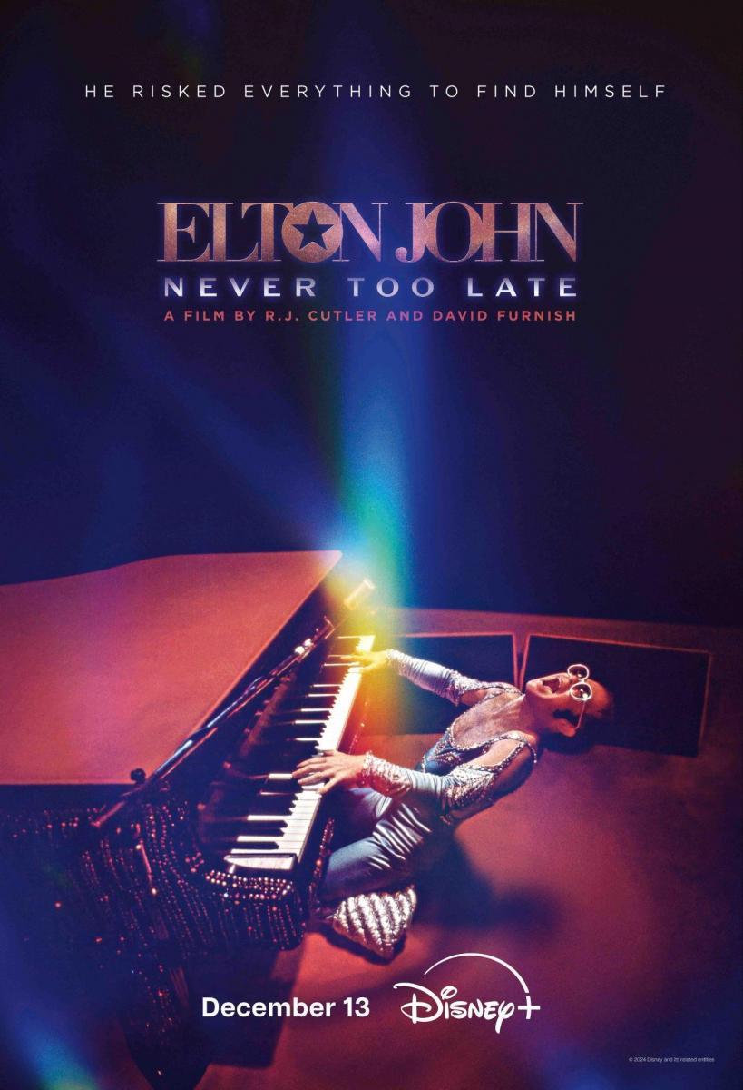 Cartel de Elton John: Never Too Late