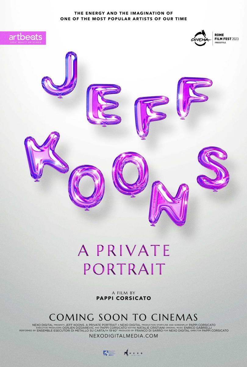 Cartel de Jeff Koons: Un retrato privado