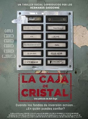 Cartel de La caja de cristal