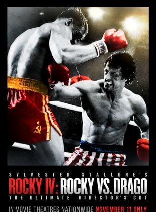 Cartel de Rocky Vs. Drago