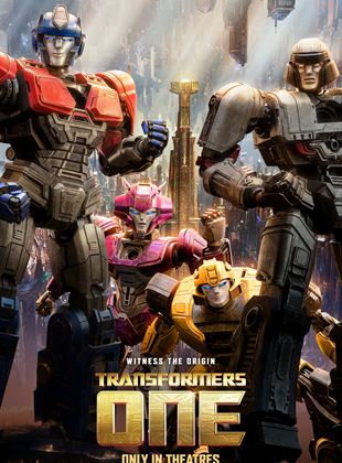 Cartel de Transformers Animation Movie