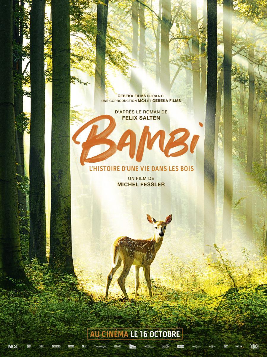 Cartel de Bambi: A Tale in the Woods