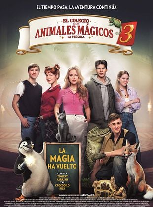 Cartel de El colegio de los animales mágicos 3