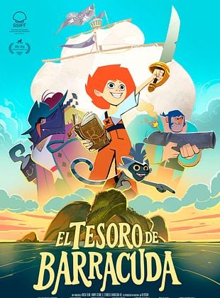 Cartel de El tesoro de Barracuda