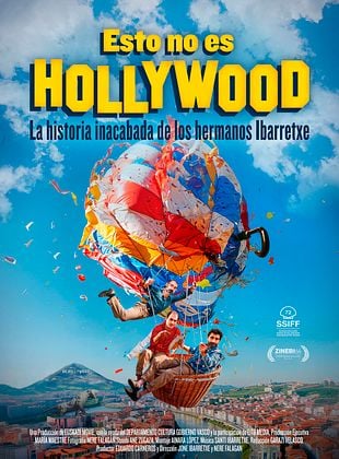 Cartel de Esto no es Hollywood (La historia inacabada de los hermano Ibarretxe)