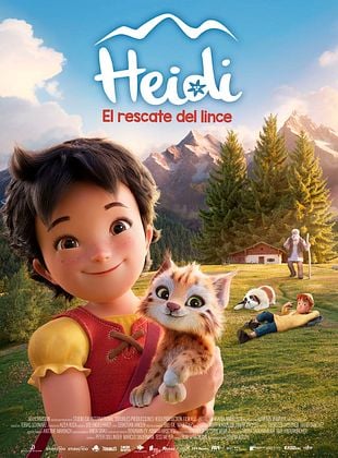 Cartel de Heidi: El rescate del lince
