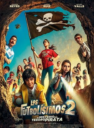 Cartel de Los Futbolísimos 2: El misterio del tesoro pirata