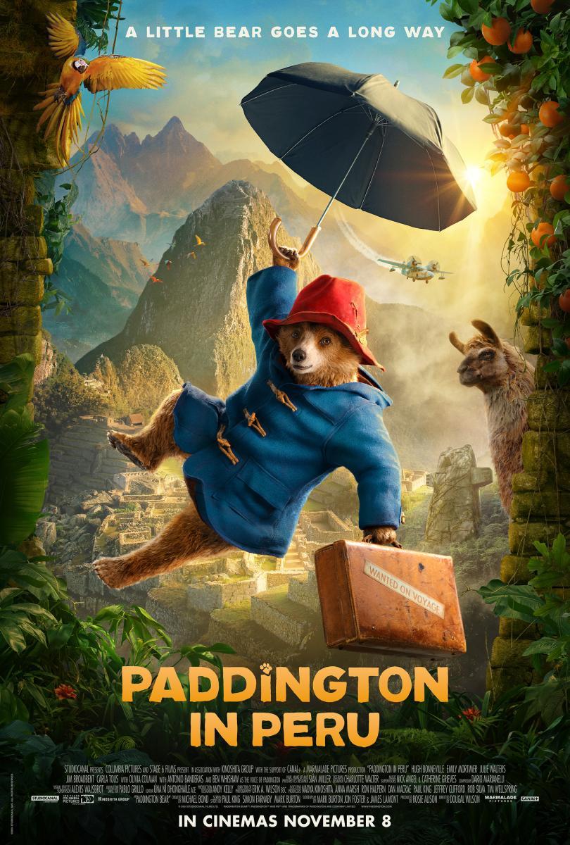 Cartel de Paddington: Aventura en la selva