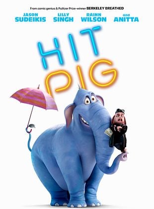Cartel de Super agente Hitpig