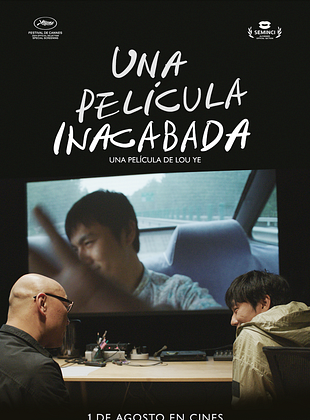 Cartel de Una película inacabada