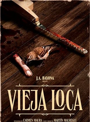 Cartel de Vieja loca