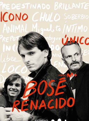 Cartel de Bosé renacido