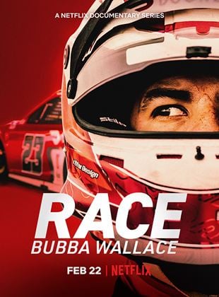 Cartel de Bubba Wallace: Un piloto de raza