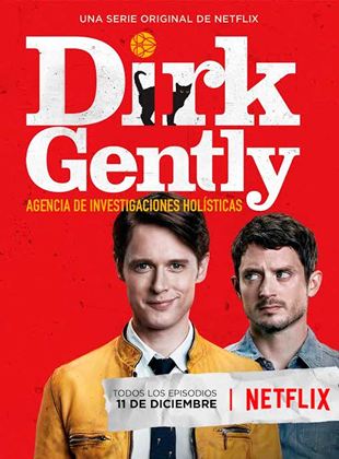 Cartel de Dirk Gently Agencia de Investigaciones Holísticas