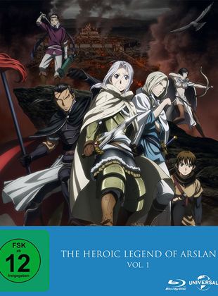 Cartel de La heroica leyenda de Arslan