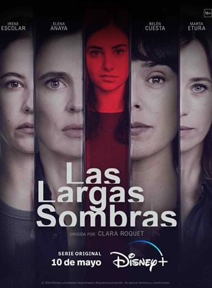 Cartel de Las largas sombras