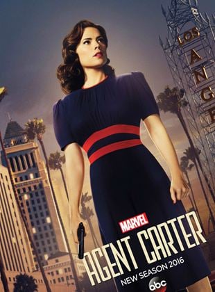 Cartel de Marvel Agente Carter