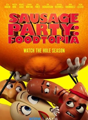 Cartel de Sausage Party: Foodtopia