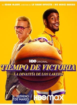 Cartel de Tiempo de victoria: La dinastía de los Lakers